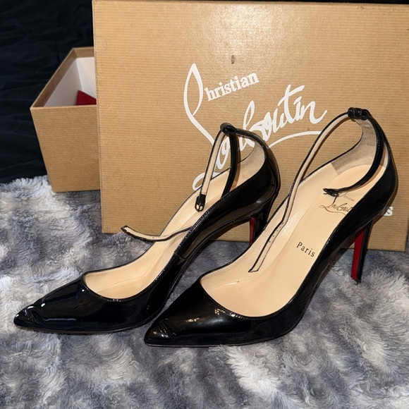 Christian Louboutin halte 100 parent calf Pigalle - Picture 7 of 7